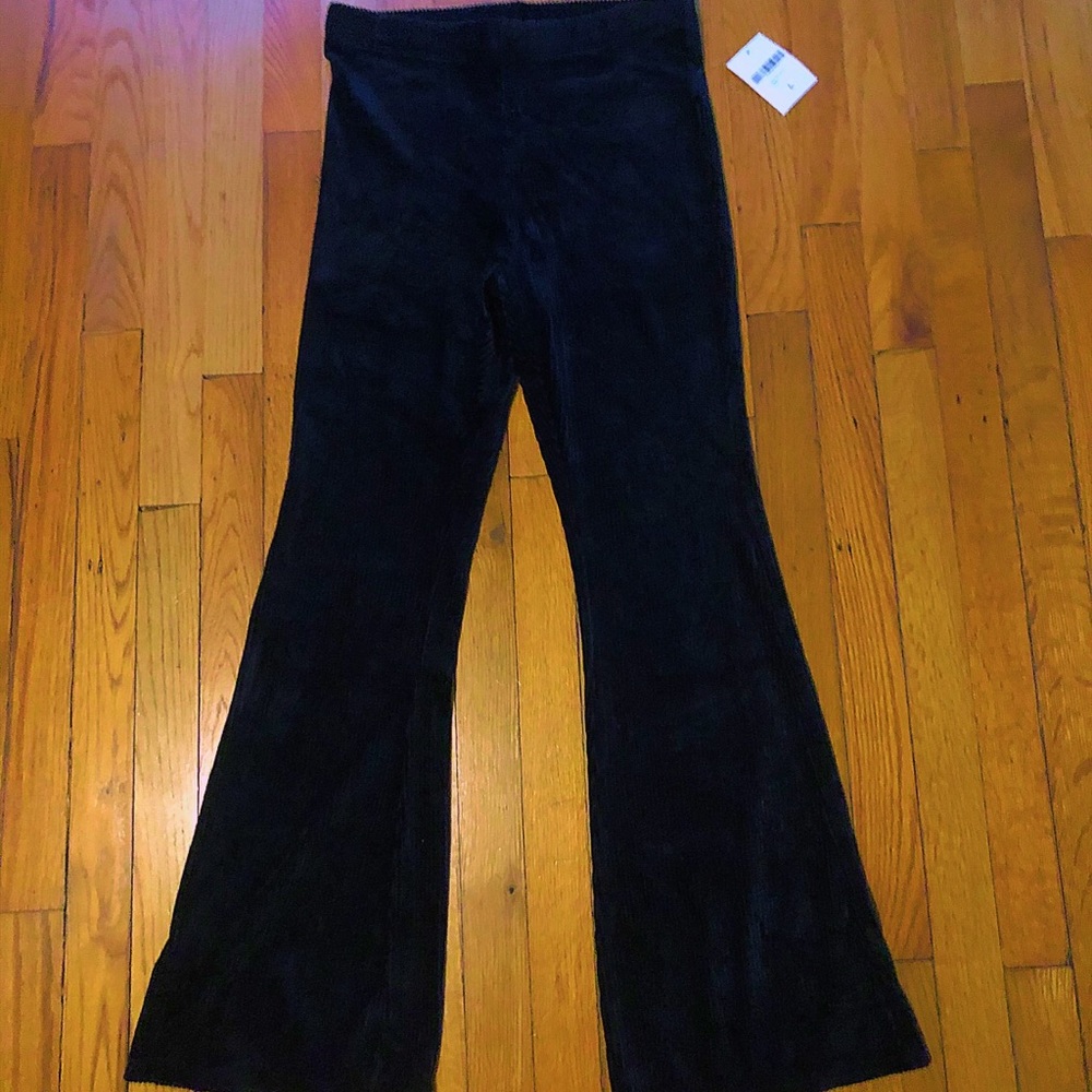 corduroy flare pants